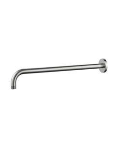 400mm Wall Shower Arm Brushed Nickel