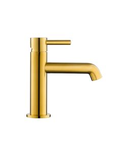 Levo Basin Mixer Brushed Gold