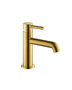Levo Basin Mixer Brushed Gold