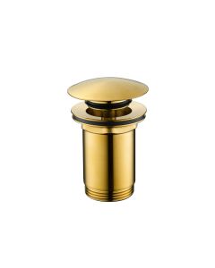 Levo Universal Basin Clicker Waste Brushed Gold