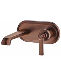 Liberty Concealed Basin Mixer with Waste Bronze