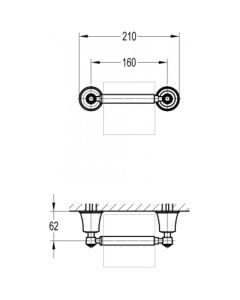 Liberty Toilet Roll Holder Oil-Rubbed Bronze