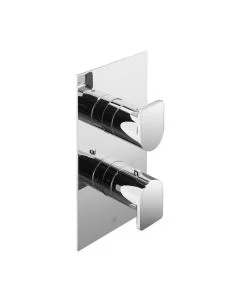 Kio 2-Way Thermostatic Shower Pack Chrome