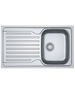 Franke Antea 1 Bowl Inset Sink Stainless Steel (AZN 611-86)