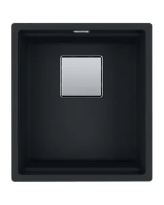 Franke Kubus 2 (KNG 110-37) Undermount Sink Matt Black