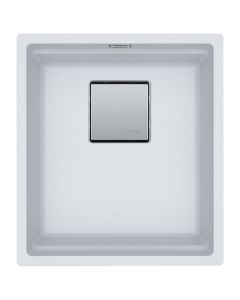 Franke Kubus 2 (KNG 110-37) Undermount Sink Polar White