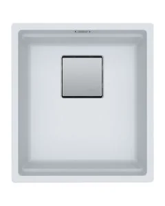 Franke Kubus 2 (KNG 110-37) Undermount Sink Polar White