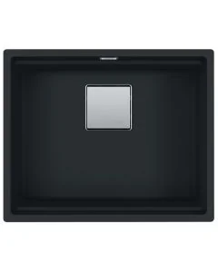 Franke Kubus 2 (KNG 110-52) Undermount Sink Matt Black