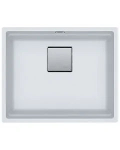 Franke Kubus 2 (KNG 110-52) Undermount Sink Polar White