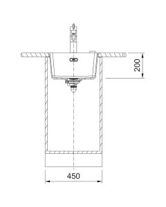 Franke Maris (MRG 110-37) Undermount Sink Coffee