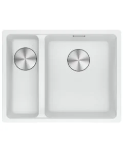 Franke Maris 1.5 Bowl LHSB Undermount Sink Polar White
