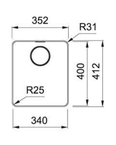 Franke Mythos Inset Sink Stainless Steel (MYX 210-34)
