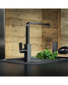 Franke Mythos Monobloc Mixer Tap Industrial Black