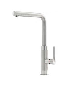 Franke Tessuto L Spout Monobloc Sink Mixer Decor Steel