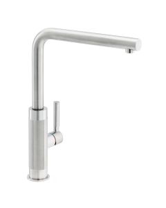 Franke Tessuto L Spout Monobloc Sink Mixer Decor Steel