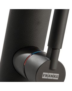 Franke Tessuto L Spout Monobloc Sink Mixer Matt Black