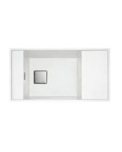 Franke Fresno (FSG 111 REV) 1 Bowl Inset Sink Polar White