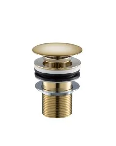 Grosvenor Unslotted Basin Waste Antique Brass