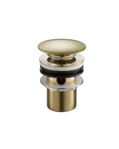 Grosvenor Slotted Basin Waste Antique Brass