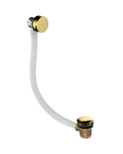 Grosvenor Overflow Bath Filler Antique Brass