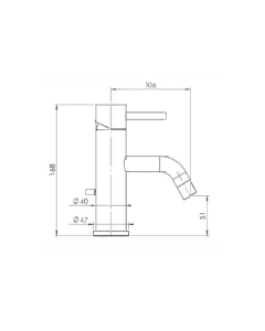 Florence Single Lever Basin Mixer Chrome