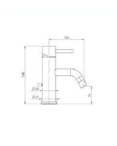 Florence Single Lever Basin Mixer Chrome