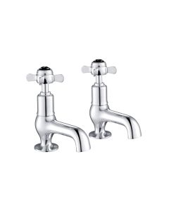 Grosvenor Pinch Cloakroom Basin Taps Chrome