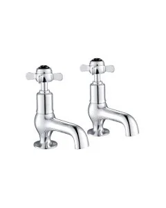Grosvenor Pinch Cloakroom Basin Taps Chrome