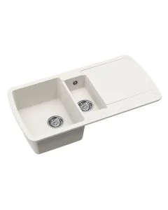 Gemini 1.5 Bowl And Drainer Blizzard