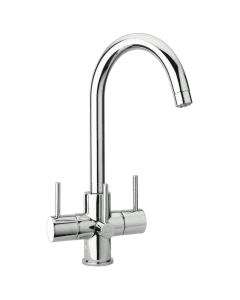 Genoa 3 Lever Single Flow Cold Filter Tap Chrome