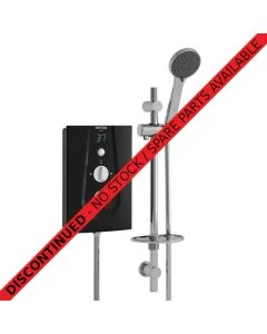 Glee 10.5kW Electric Shower Black