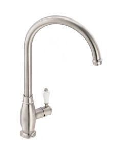 Franke Gloriana Traditional Single Lever Sink Mixer Decor Steel