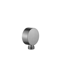 Round Wall Outlet Elbow Gun Metal