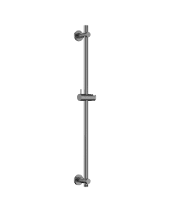 Round Slide Rail with Outlet Gun Metal