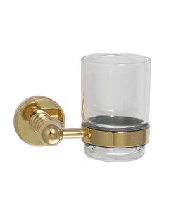 Grosvenor Tumbler Holder Antique Brass