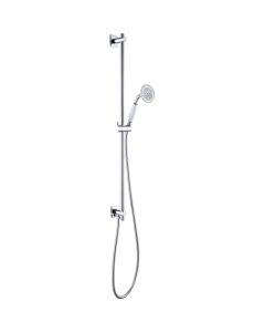 Grosvenor Slide Rail Shower Kit Traditional Handset Chrome