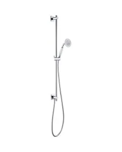 Grosvenor Slide Rail Shower Kit Traditional Handset Chrome