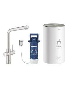 Grohe l Red Duo Tap L Spout and M Size Boiler Stainless Steel 30341DC1