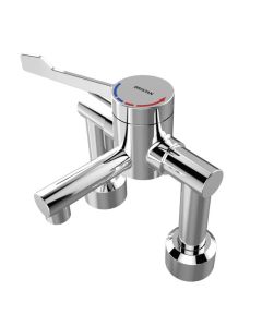 Single Control Deck Mounted Basin Mixer