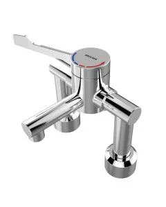 Single Control Deck Mounted Basin Mixer