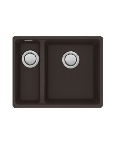 Carron Phoenix Haven 150-16 1.5 Bowl LHSB Sink Matt Black