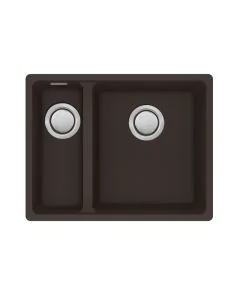 Carron Phoenix Haven 150-16 1.5 Bowl LHSB Sink Matt Black