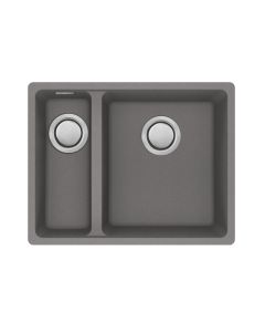 Carron Phoenix Haven 150-16 1.5 Bowl LHSB Sink Stone Grey