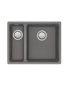 Carron Phoenix Haven 150-16 1.5 Bowl LHSB Sink Stone Grey