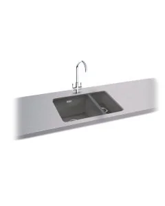 Carron Phoenix Haven 150-16 1.5 Bowl RHSB Sink Stone Grey