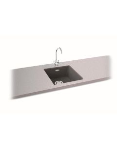 Carron Phoenix Haven 90 1 Bowl Sink Stone Grey