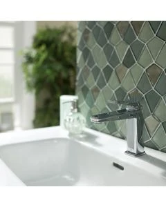 Hix Single Lever Basin Mixer Chrome