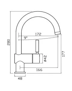 Clearwater Hotshot 1 Filtered Kettle Hot Tap Chrome