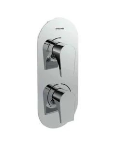 Hourglass Recessed Shower with Single Outlet