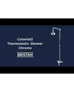 Colonial Thermostatic Shower Valve with Rigid Riser